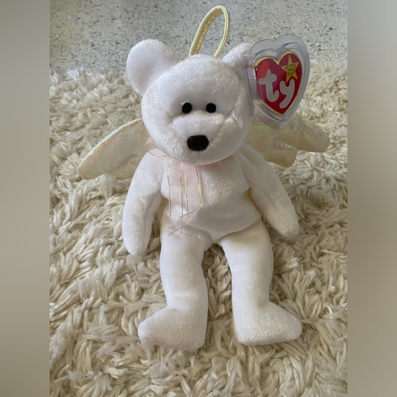 NWT Lot of 3 TY Beanie Babies .. Halo, 1997 Teddy and Valentino - Picture 3 of 8